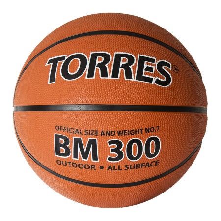 Купить Мяч баскетбольный  "TORRES BM300" р.7 в Верхняяпышме 
