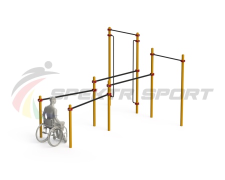 Купить Спортивный комплекс для инвалидов-колясочников WRK-D19_76mm в Верхняяпышме 