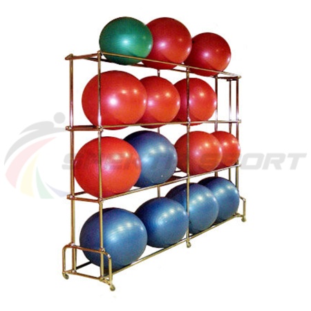 Купить Стеллаж для гимнастических мячей 16 шт в Верхняяпышме 