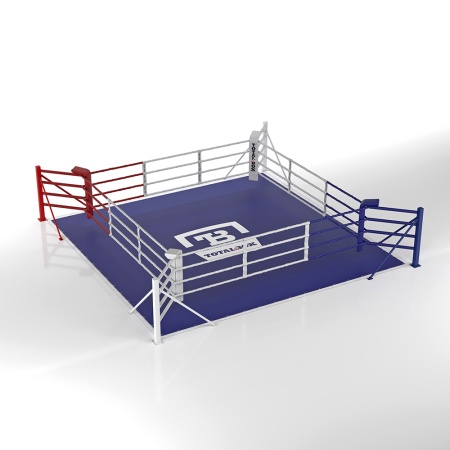 Купить Ринг боксерский напольный Totalbox на упорах 6х6м в Верхняяпышме 