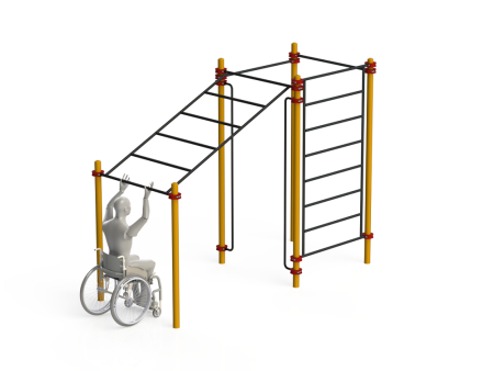 Купить Спортивный комплекс для инвалидов-колясочников WRK-D15_76mm в Верхняяпышме 